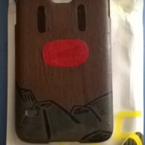 *Handpainted*Diglet pokemon phone case